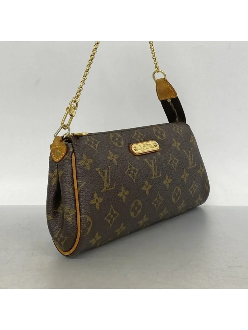Louis Vuitton Handbag Monogram Brown 2-Way